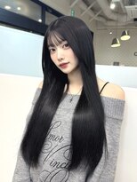 ケア 神戸(CARE)&nbsp;最高品質羽エクステ/グレーブラック/ケラチントリートメント