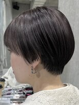 ルイ(ROUIS produced by LUCK 津田沼)&nbsp;似合わせカット/コントラストハイライト/大人ショート