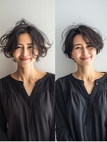 バイエイト(X８)&nbsp;骨格に合わせてなりたいイメージのショートボブにイメチェン☆