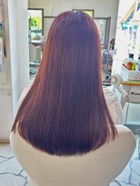 ナオシ 田原台店(nao c)&nbsp;カシスブラウン×ストレート【四條畷市】