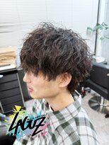 ラグズ 茅ヶ崎(LAGUZ)&nbsp;ラフスパイラル・ニュアンスマッシュ　茅ケ崎メンズカット