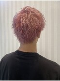 【スパイキー×ピンクカラー】［東中野］［落合］［床屋］