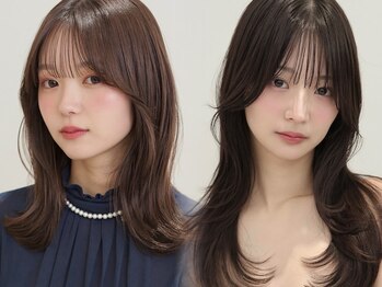 モードケイズエミュー(MODE K's eau)の写真/【摂津本山駅】前髪、顔周りで印象を変える♪レイヤーカットや女性らしい顔周りと毛流れで垢抜ける☆