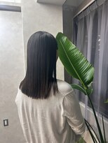 マイルームギンザ 銀座店(my room GINZA)&nbsp;【タイトミディアム】大人ベージュ　縮毛矯正　バイカルテ◎