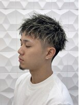 ゼロスバーバー(0's BARBER SHOP)&nbsp;メンズカット！ツイスパ×波巻きパーマで爽やかイメチェン
