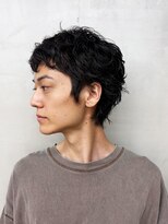トオ(TOH) メンズショートパーマ癖毛風パーマ癖毛カットナチュラルパーマ