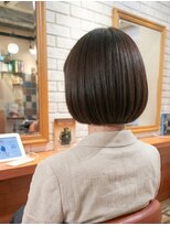 ヘアメイク フレンシア(hair make flencia)&nbsp;まとまる艶髪ストレートボブ【389スタイル】
