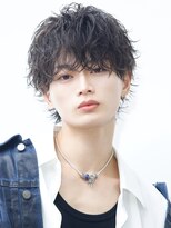リップス 表参道店(LIPPS) ラフシャドウパーマツーブロックショート