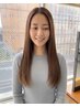 【暗くしたくない。でも品はほしい。】カット＋極潤カラー＋ハイライト