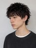 【無造作】カット+シャドウパーマ