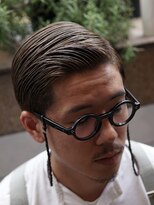 ザ チョップ ショップ ハラジュク(THE CHOP SHOP HARAJUKU)&nbsp;原宿渋谷理容室テーパーフェードカットメンズセンターパート