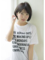 アンアミ オモテサンドウ(Un ami omotesando)&nbsp;【Un ami】《増永剛大》2017夏、大人カジュアル、すっきりボブ☆