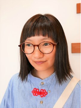 美容室 バンブー(BAMBOO) 外はねボブ