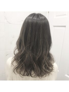 レイドバック(LAID BACK) 【LAIDBACK 代官山】グラデーションのハイライトとラベンダー