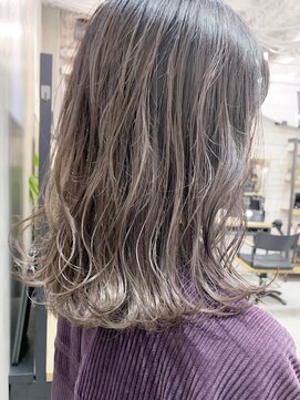 キラ 渋谷(KILLA) シルバーグレージュ＿ことりベージュウォーターフォール【北間】