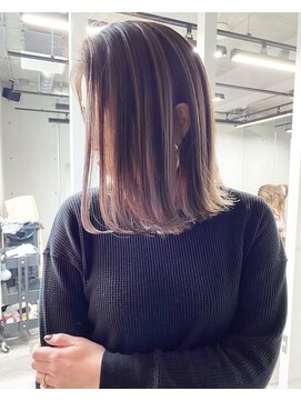 レディアル 大宮(REDEAL) 【REDEAL大宮】エアータッチバレイヤージュ[ハイライトメッシュ]