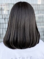 フレイムスヘアデザイン(FRAMES hair design)&nbsp;☆バイオレットグレージュ×セミディ☆