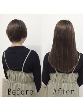 あるじゃんすー 横浜店 チェスナットブラウン#シールエクステ#ナチュラルモード#横浜