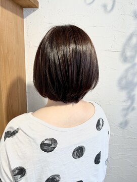 ローグ ヘアー 金町店(Rogue HAIR) ローグ金町美容室【殿岡 貴子】ショートボブ