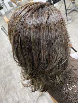 プライズ アイリス 池袋東口店(prize Iris) 白髪ぼかしハイライト20代30代40代¥15400