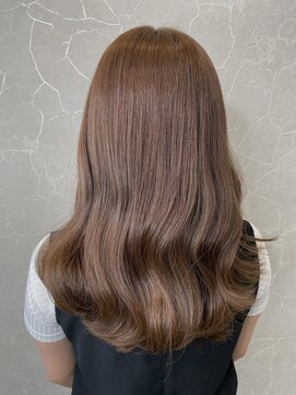 ジーナ 新宿(Zina) 大人かわいい20代30代40代巻き髪ロング/テラコッタ【Zina新宿】