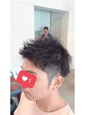 ツーブロック刈り上げフェードソフトツイストパーマ流行モテる
