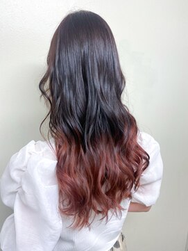 オアシス ガーデン 中央林間店(Oasis GaRDEN) カシスレッドグラデーション