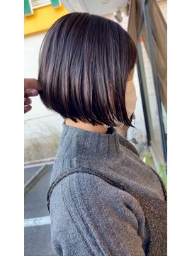 クルニエ(crenier) ボブ/前下がり/ラベンダー