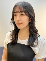 トレス(TRESS)&nbsp;前髪　レイヤー　顔まわりカット　韓国　原宿　表参道　渋谷