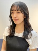 前髪 レイヤー 顔まわりカット 韓国 原宿 表参道 渋谷