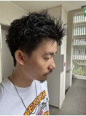 スパイキーショート/ツイストスパイラルパーマ/20代30代大人ヘア