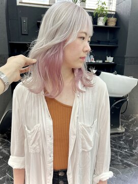 チュダック(ChuDuck) 【◎甘くてカワイイ◎】愛され《ホワイト×ピンク》