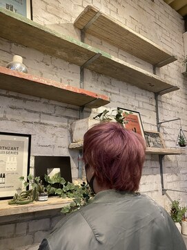 ヘアアンドメイク アース 入間店(HAIR&MAKE EARTH) メンズハイトーンカラー