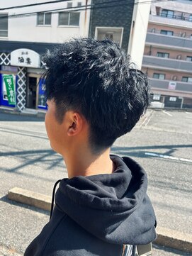 スワン山の田 爽やかネイビーブラック