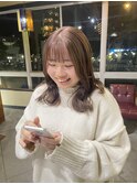 ◯ミルクティーベージュ×くびれヘア◯