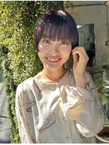 カゼ ダイカンヤマ Kaze DAIKANYAMA&nbsp;おもためマッシュショート/カシスカラー