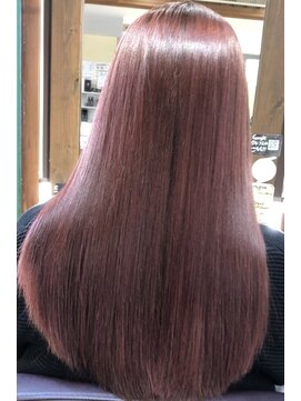 エルパライソ 鯖江店(Elparaiso) 鯖江/髪質改善/艶髪ロング/韓国風/ラテカラー/ピンクベージュ