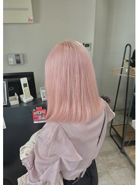 プライズ 成増店(prize) ピンクカラーシアーカラーセミディ成増地下鉄成増大山