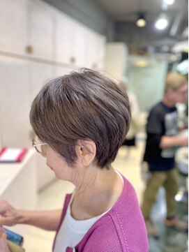 モア 下通店(MORE) いつまでも綺麗に 白髪ぼかし