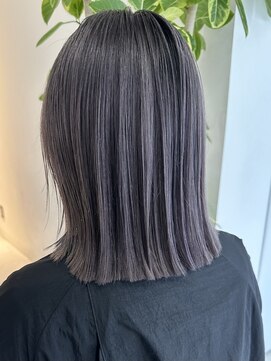 スティロ(stylo) ハイライトカラーグレージュベージュケアブリーチダブルカラー