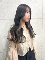 アンリ(Anli)&nbsp;【Anli☆岩瀬萌】ピアスカラー ホワイトブラック ウェーブ