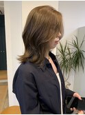 【CRAFT渡邉】クセを活かしたレイヤーくびれミディ