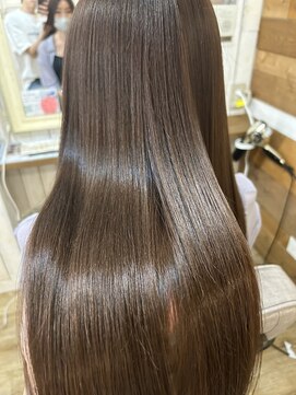 コージー リゾート バイ アンツ 茅ヶ崎駅前店(cozy resort by ANT'S) カール/セミディ/シアーカラー/姫カット/茅ヶ崎