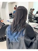 【ALIVE吉祥寺】ブルーラベンダーグラデーションカラー