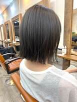 ナンバー イル デュッカ 札幌(N° il duca)&nbsp;ダークアッシュシアーカラーセミディTOKIOケラスターゼケアプロ