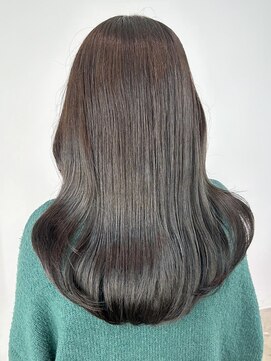 アイティー バイ アルバム 中野店(IT by ALBUM) オリーブカラー秋色透明感カラー_ba491071