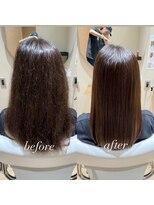 ジーナ 船橋南口(Zina)&nbsp;【艶髪縮毛矯正】Premium艶髪ストレート Zinaミヨカワ