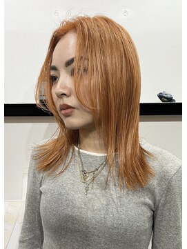 ユーリカ(Eurica) ハイトーン/オレンジカラー/レイヤーカット
