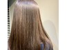 【前髪のうねり解消】前髪縮毛矯正+cut+カナメTreatment￥12000
