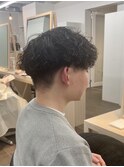 メンズカットツイストスパイラルパーマニュアンスパーマショート